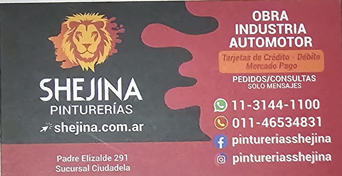 SHEJINA PINTURERIAS